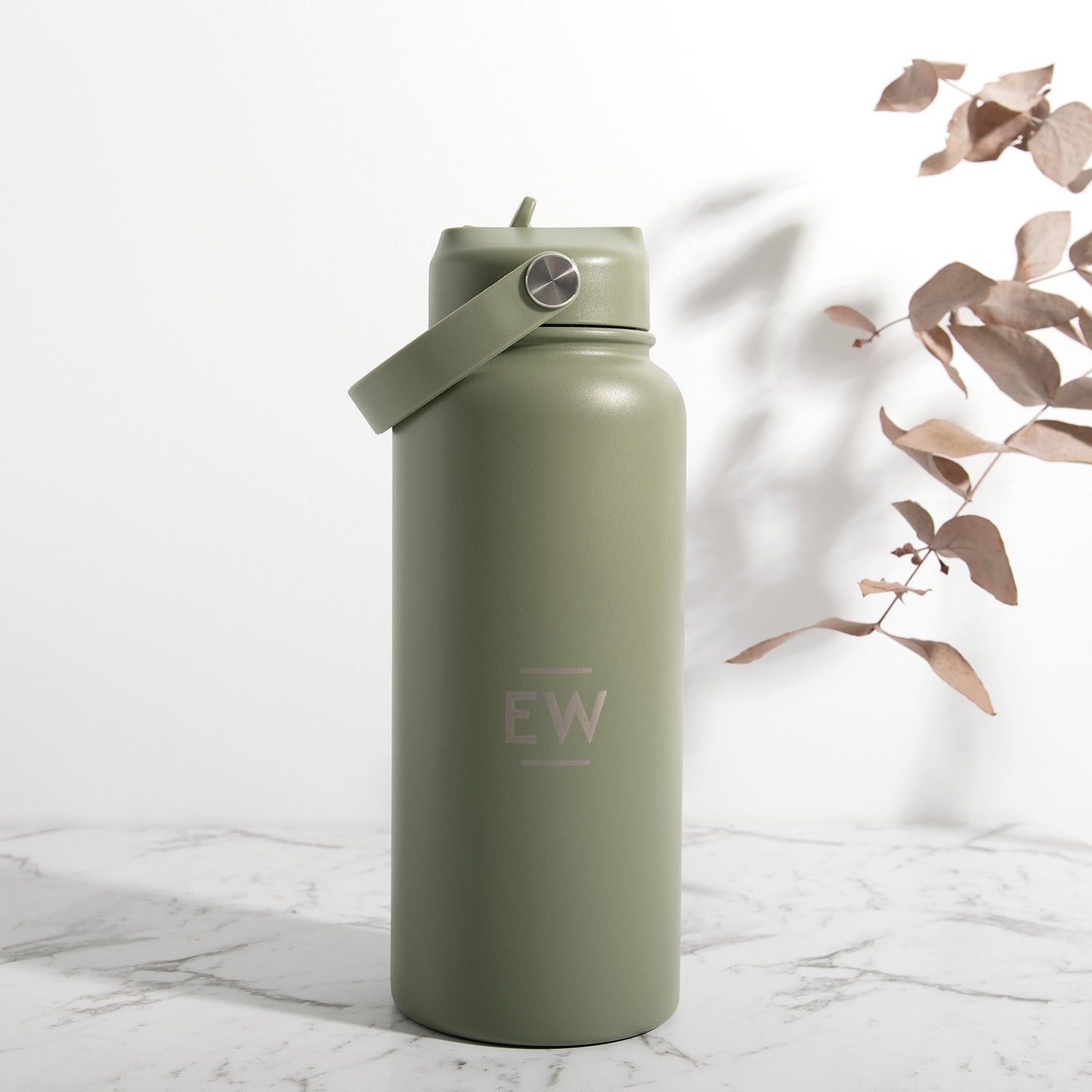 Engraved 1L Water Bottle with Carry Handle