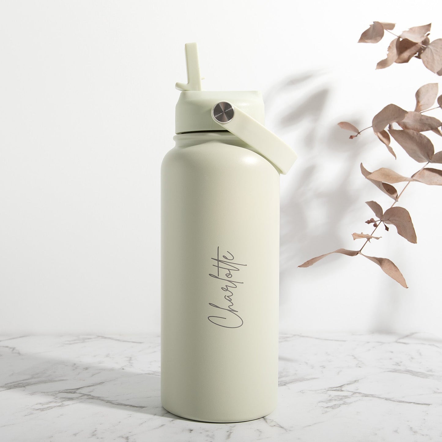 Engraved 1L Water Bottle with Carry Handle